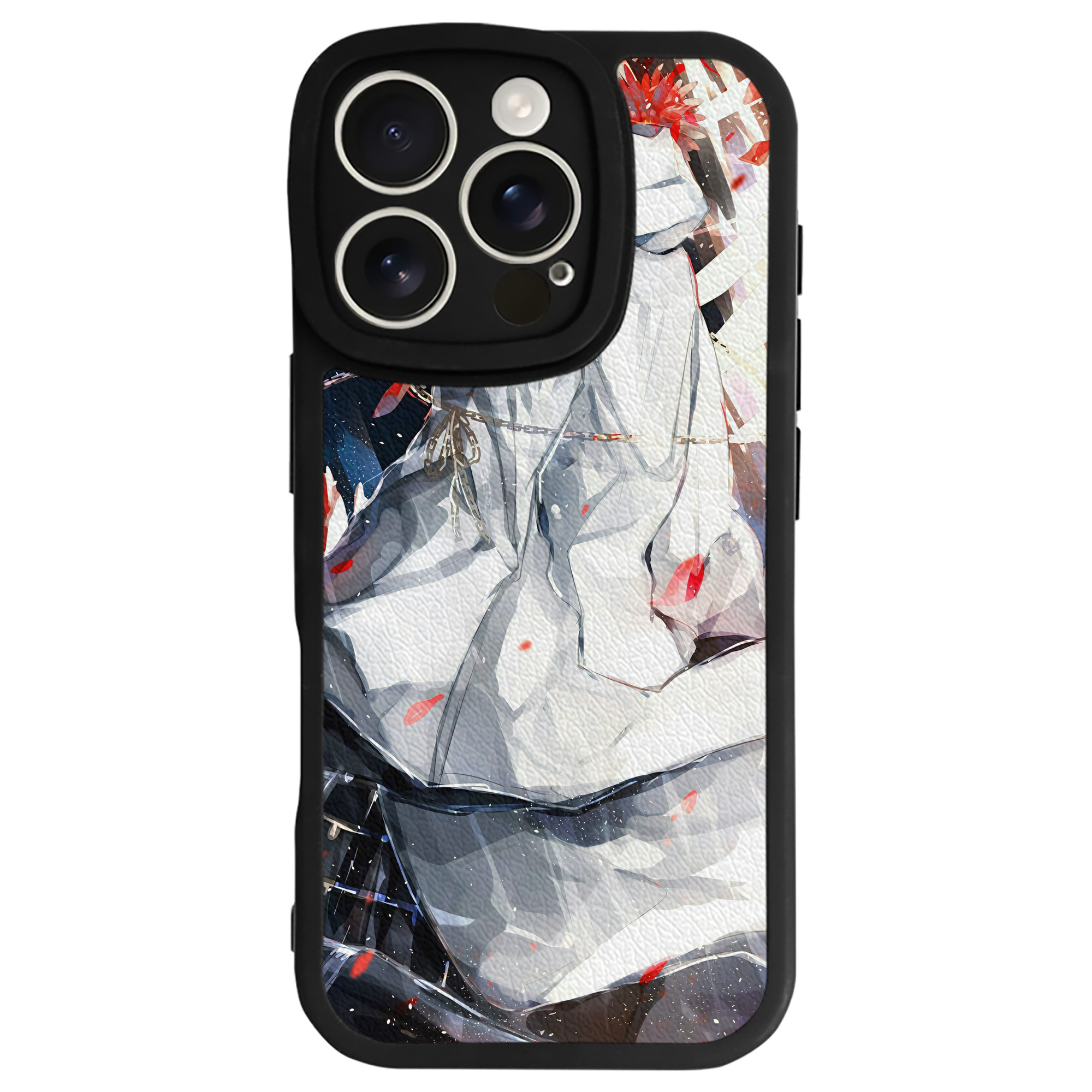 （画像用） 刀剣乱舞 Touken Ranbu 【iPhone 16シリーズ対応】シリコンスマホケース（レザー調） 材質：シリコン